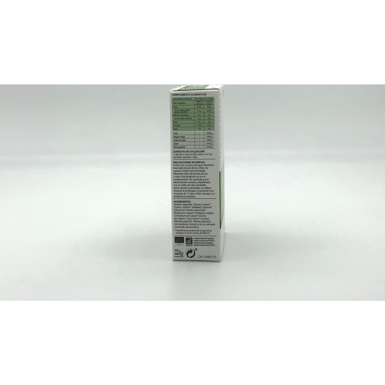 Pranarôm Aromaforce Cápsulas Bronquios BIO 30caps