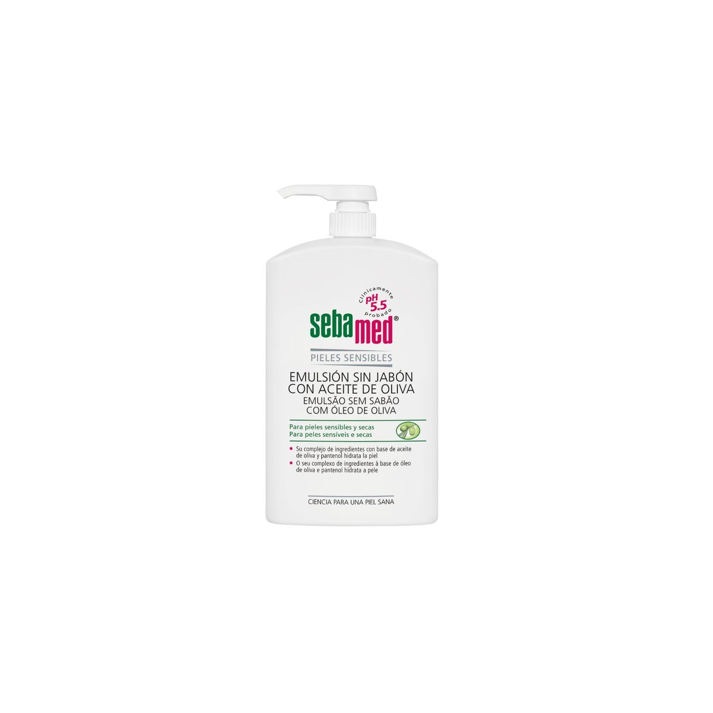 Sebamed Emulsión Sin Jabón Aceite de Oliva 1000ml
