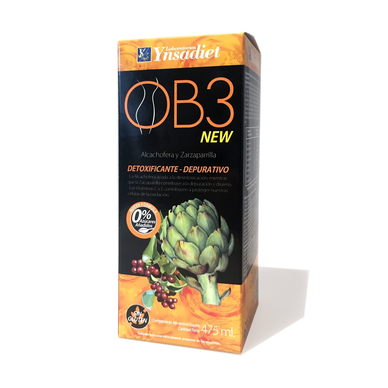 OB3 Drenante Jarabe 475 ml