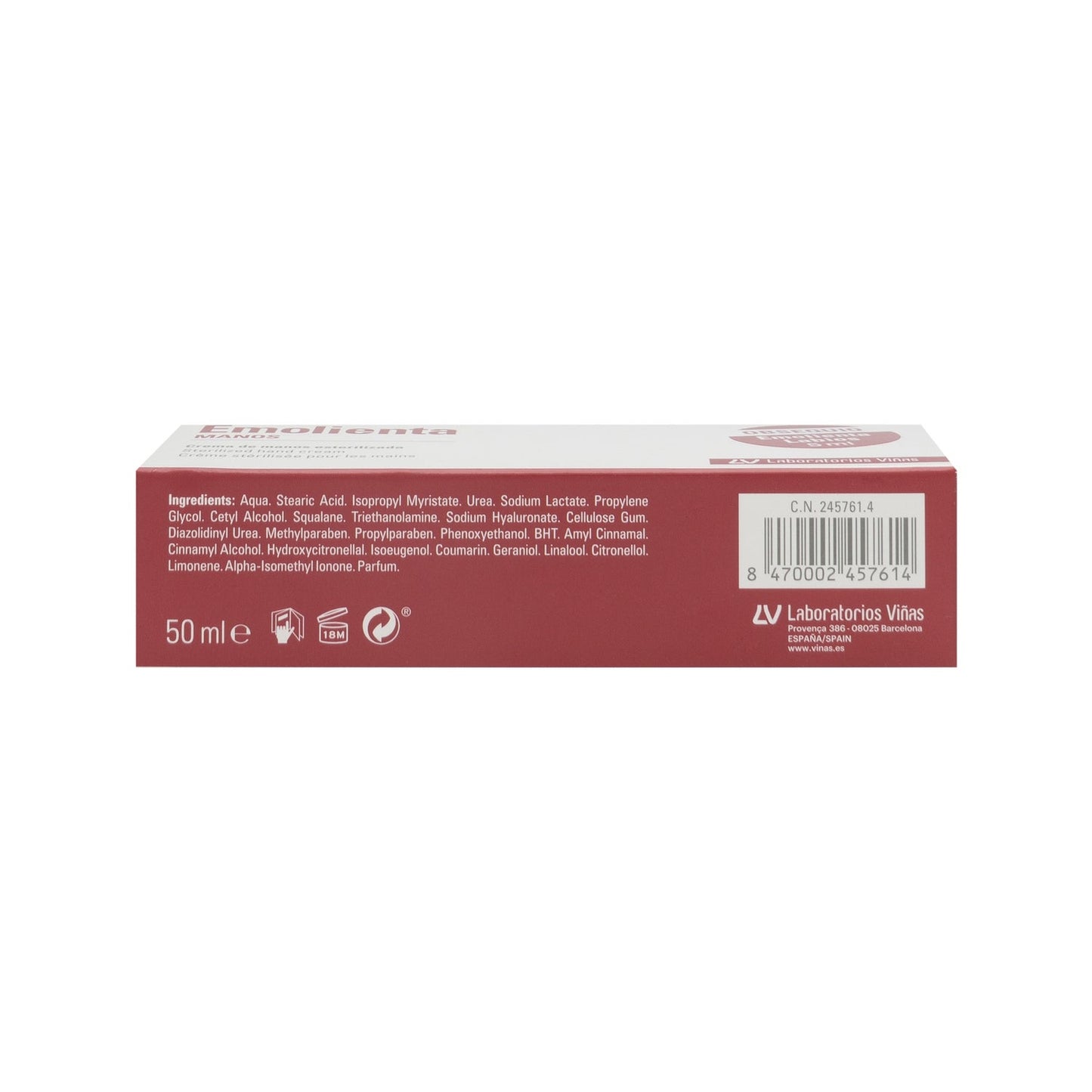 Emolienta Crema de manos 50ml