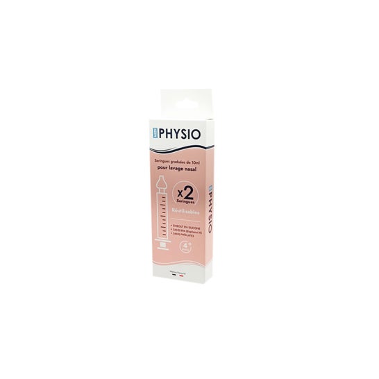 Medi Physio Jeringas Lavado Nasal 10 ml 2uds