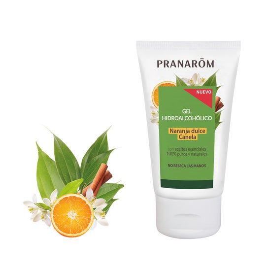 Pranarôm Gel Hidroalcohólico Naranja Dulce Canela 50ml