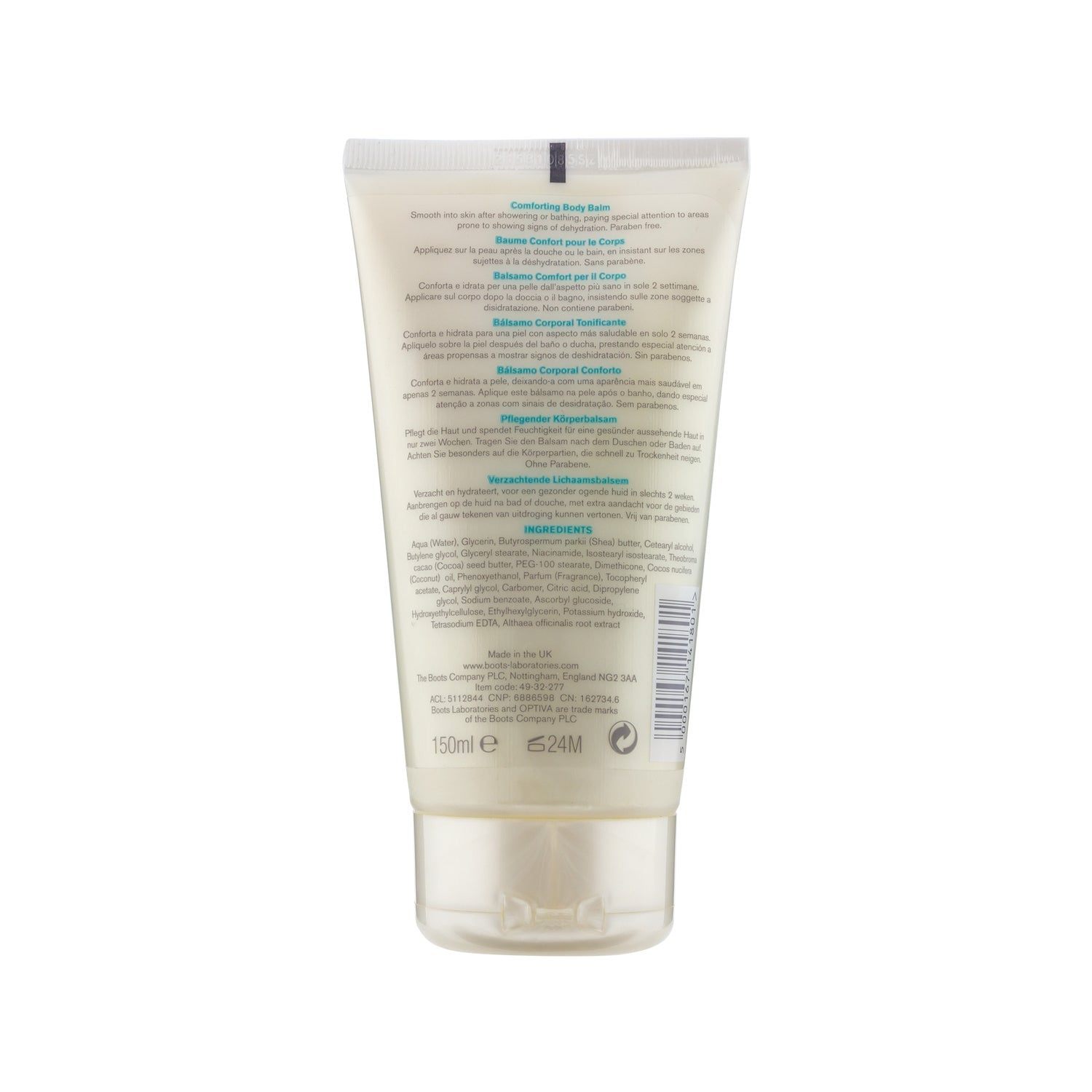 Optíva bálsamo corporal reconfortante 150ml