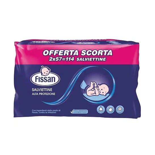 Fissan Pack Toallitas Alta Protección 114 uds