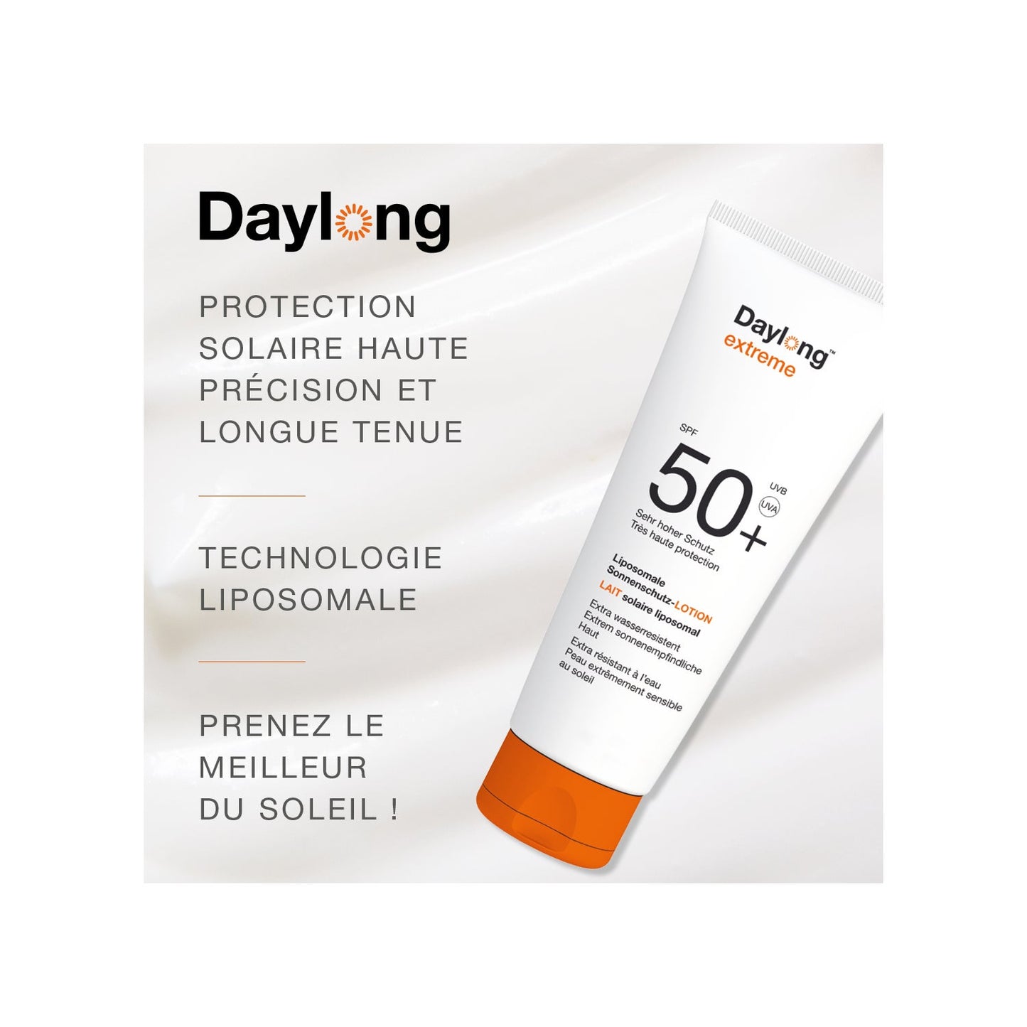Daylong Extreme SPF50+ Leche Solar Liposomal Corporal y Facial 100ml