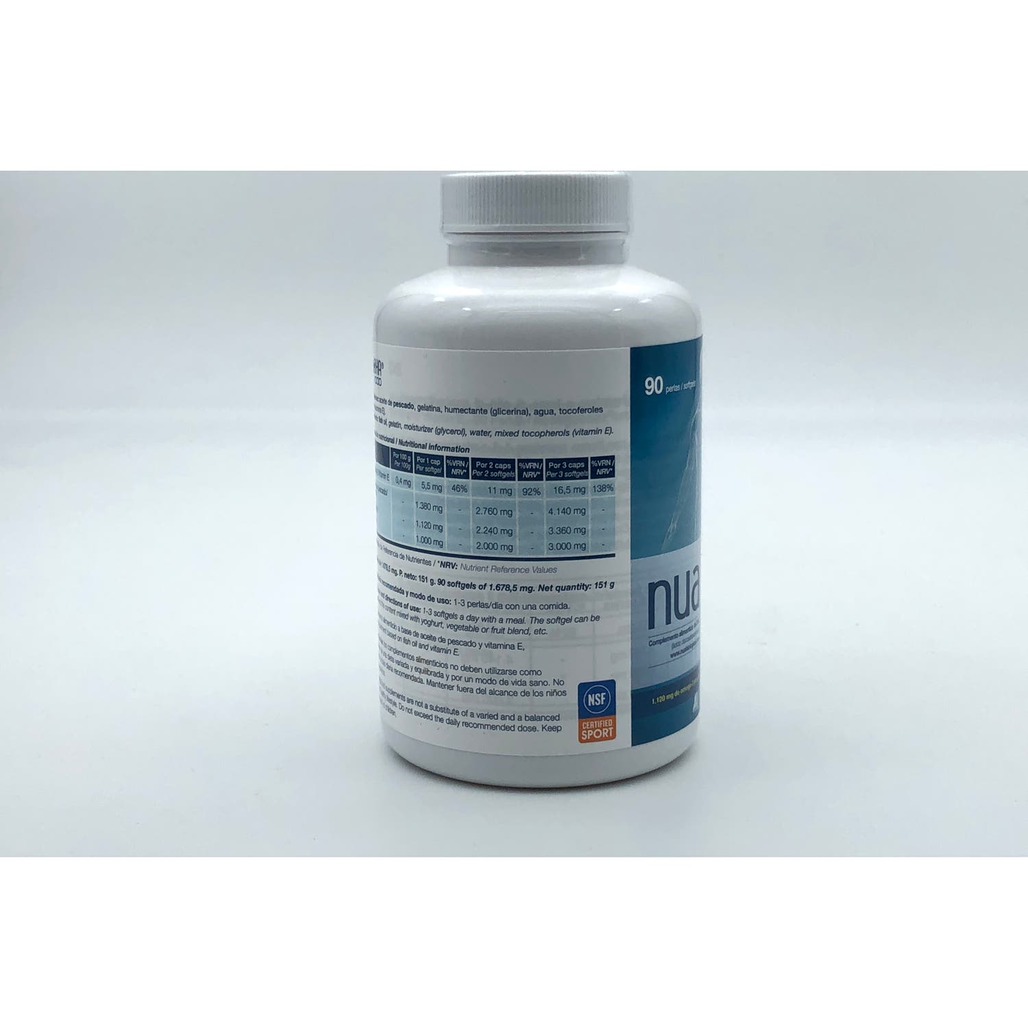 NuaDHA 1000 90 perlas