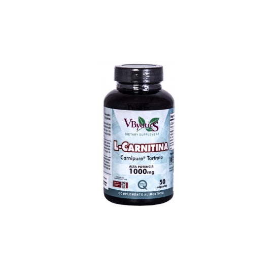 Vbyotics L-Carnitina Carnipure 1000 mg 50 caps