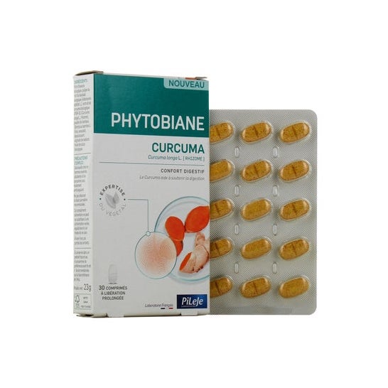 Pileje Phytobiane Cúrcuma 30 comp