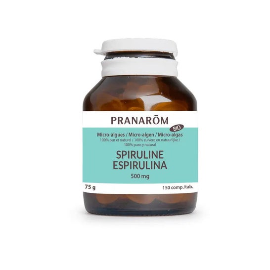 Pranarôm Espirulina 500 mg BIO 150 comp