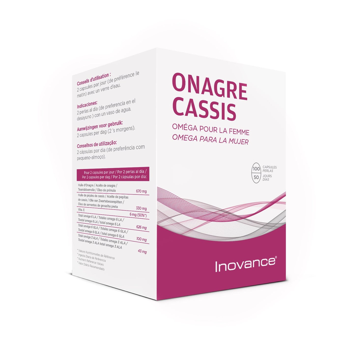 Inovance Onagre Cassis 100 perlas