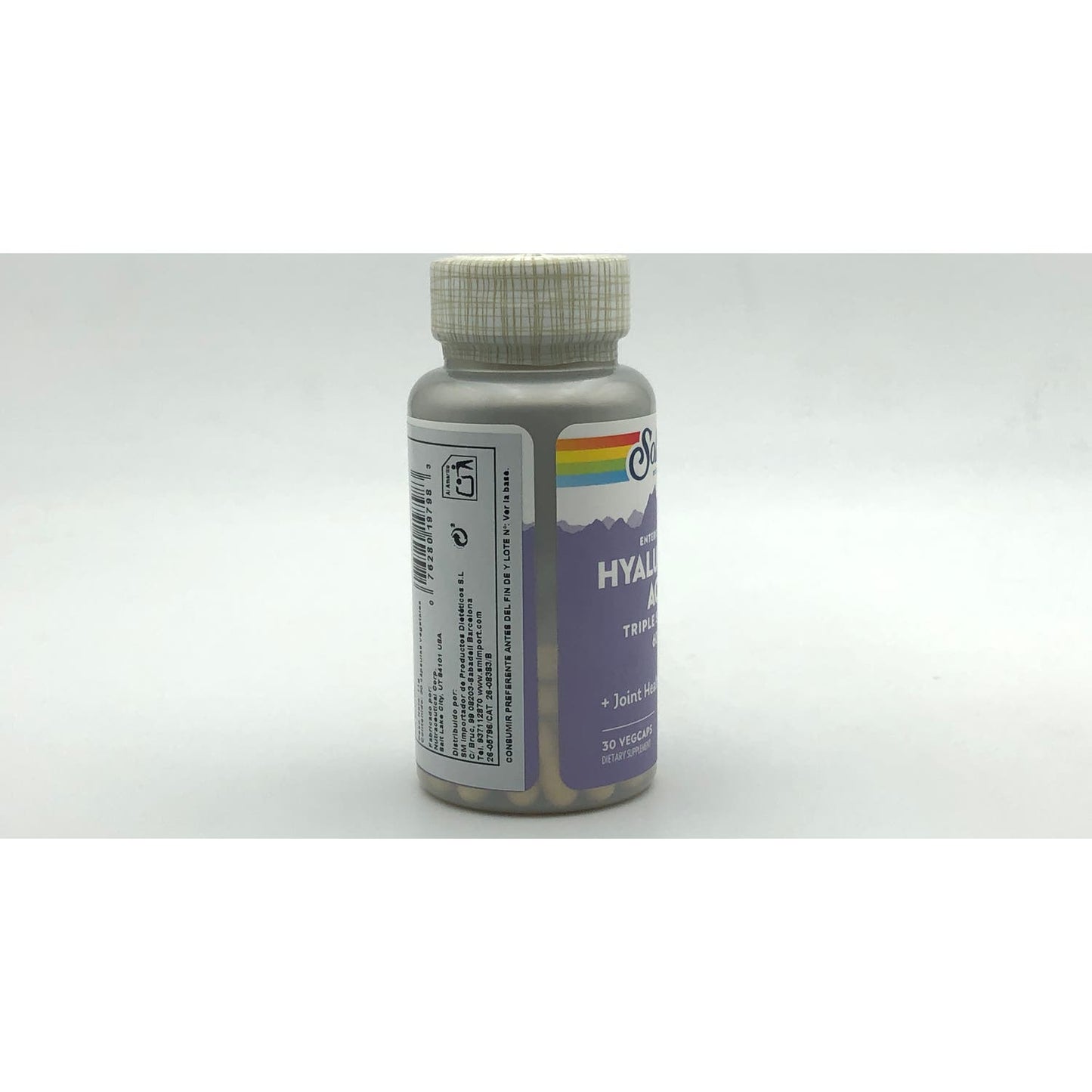 Solaray hyaluronic acid 60mg 30cáps