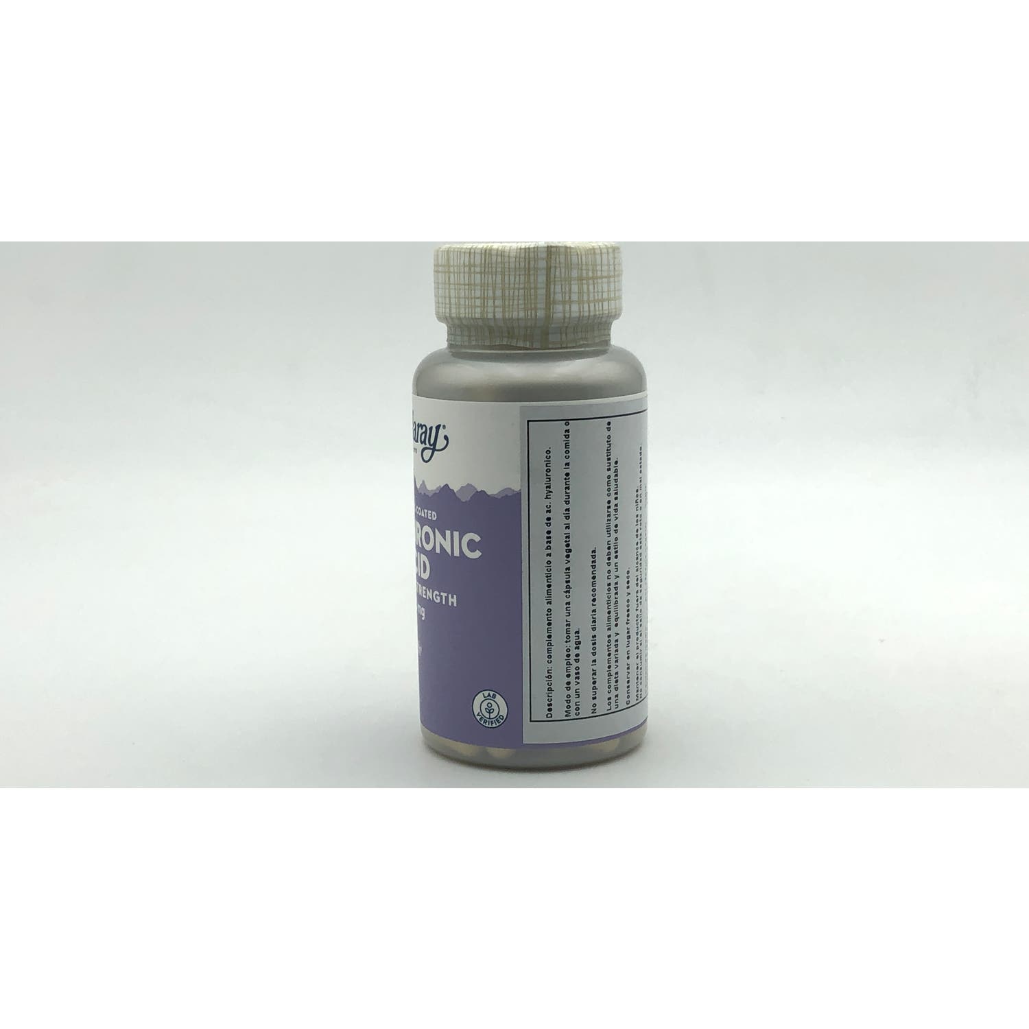 Solaray hyaluronic acid 60mg 30cáps