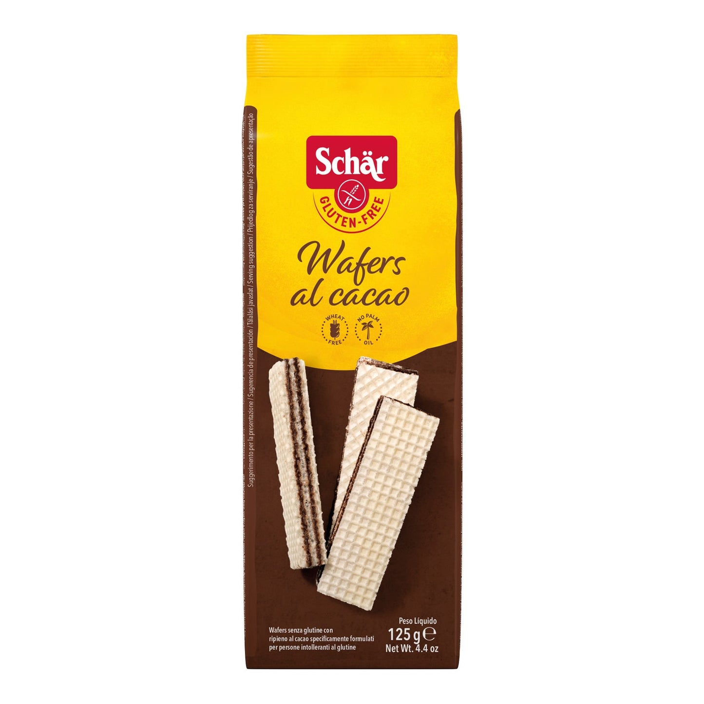 Schar Wafers Al Cacao 125 g