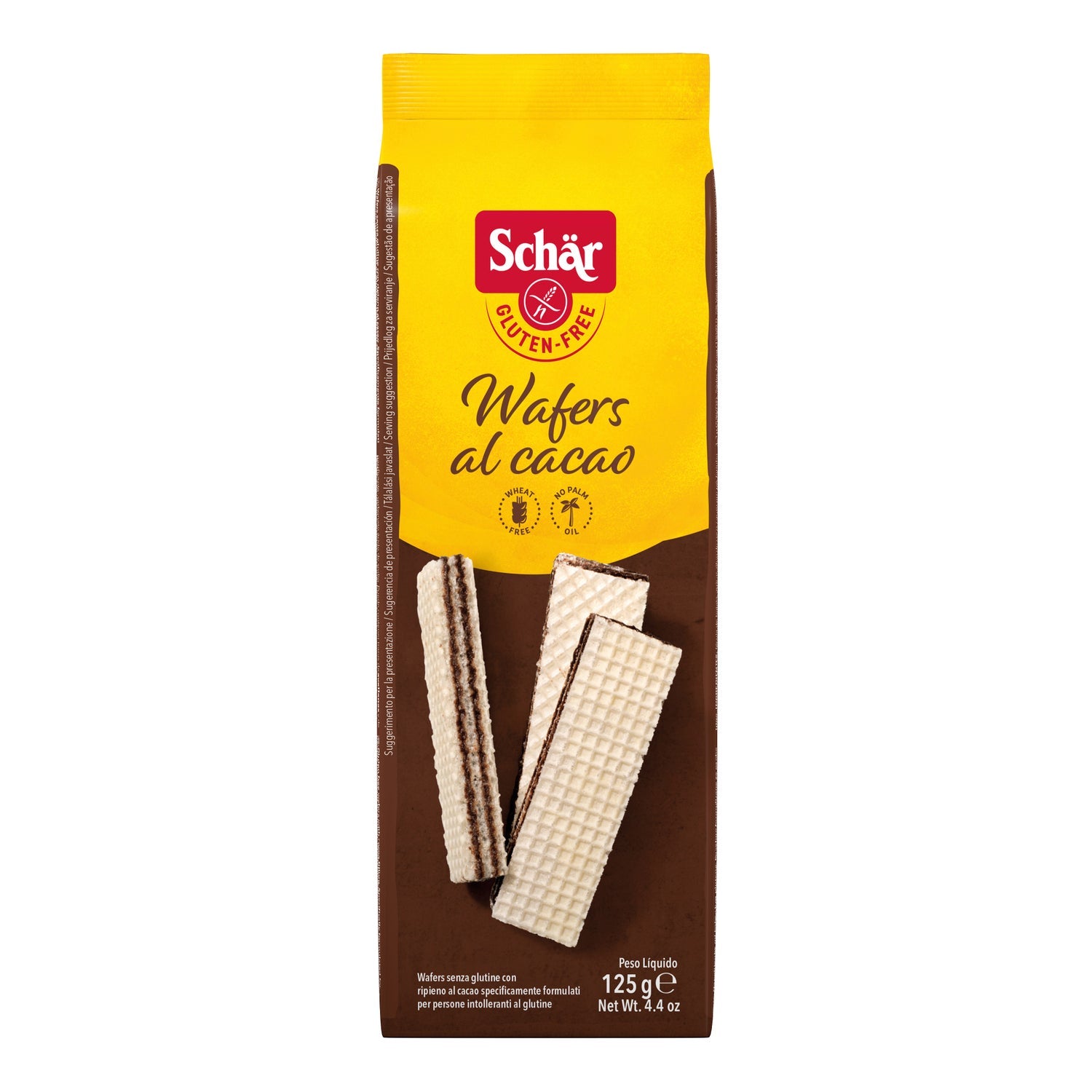 Schar Wafers Al Cacao 125 g