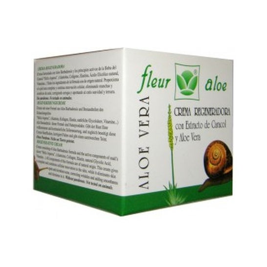 Fleur Aloe Crema Regeneradora Extracto Caracol y Aloe 50ml