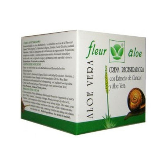 Fleur Aloe Crema Regeneradora Extracto Caracol y Aloe 50ml