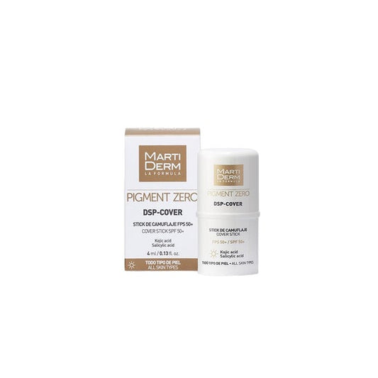 Martiderm® Pigment Zero DSP-Cover Stick de Camuflaje SPF50+ 4ml