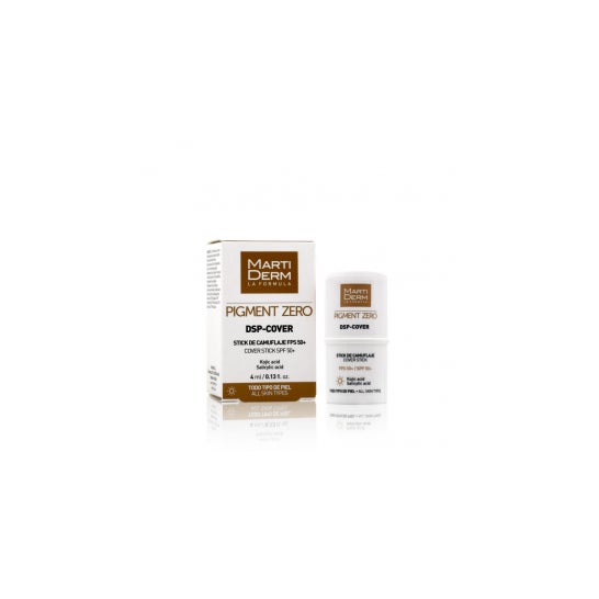 Martiderm® Pigment Zero DSP-Cover Stick de Camuflaje SPF50+ 4ml