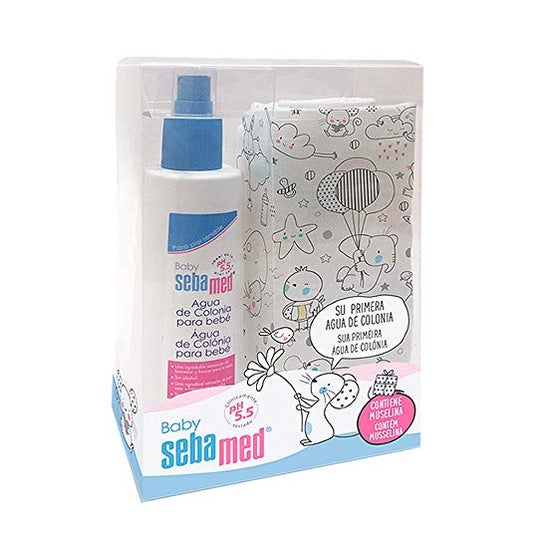Sebamed Baby Pack Agua de Colonia 250ml + Muselina
