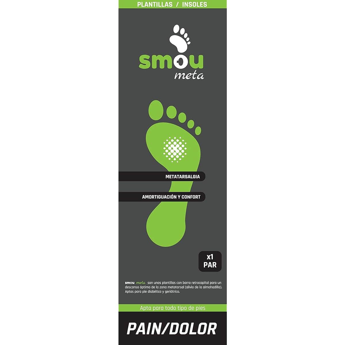 Smou Meta Plantilla con Descarga Metatarsal 41/42 1 par