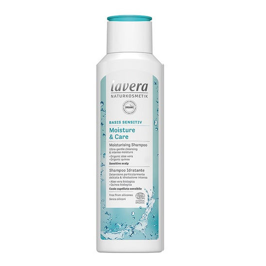 Lavera Champú Hidratante Base Sensitiv Moisture & Care Bio 250 ml