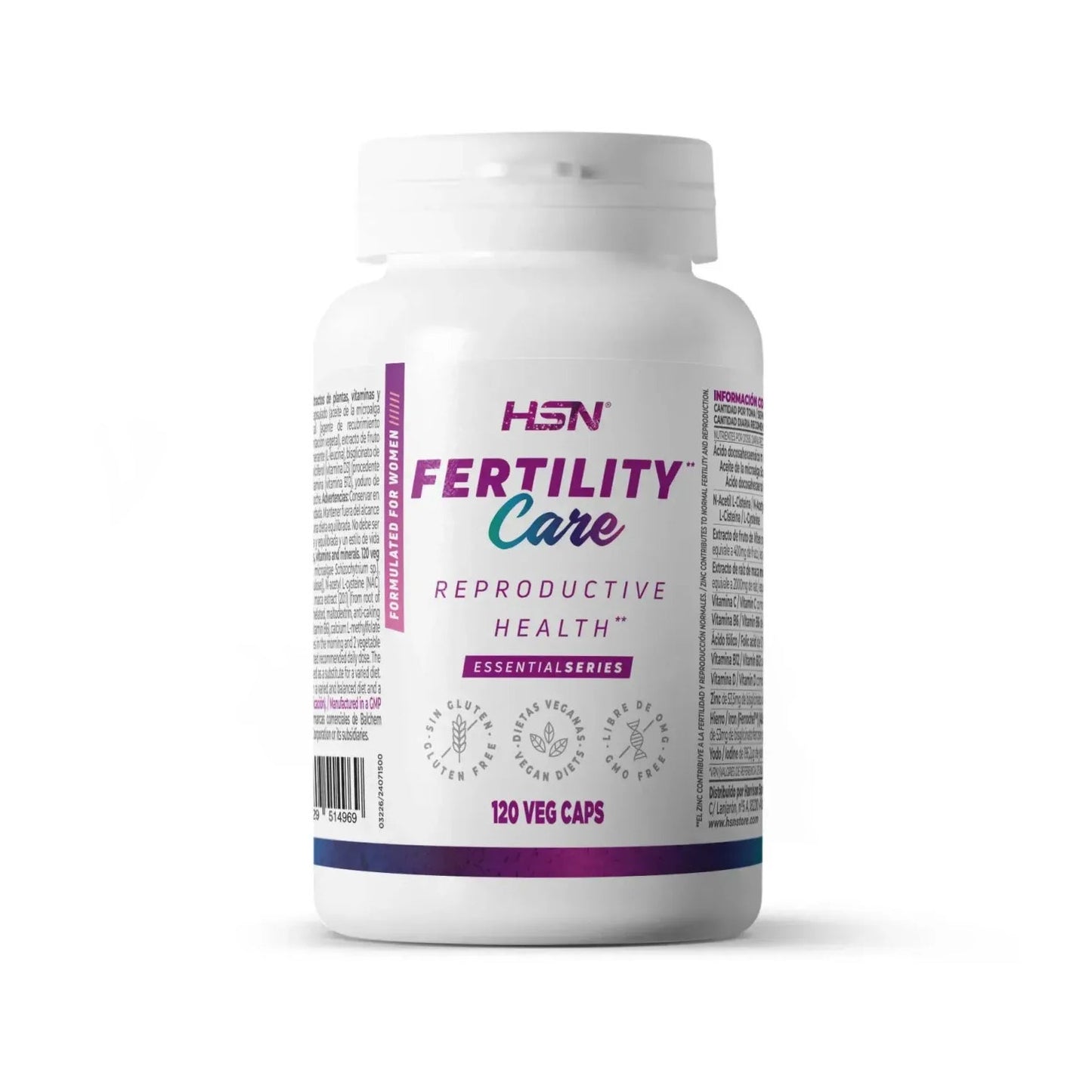 HSN Ferti Care Especial Mujer 120vcaps
