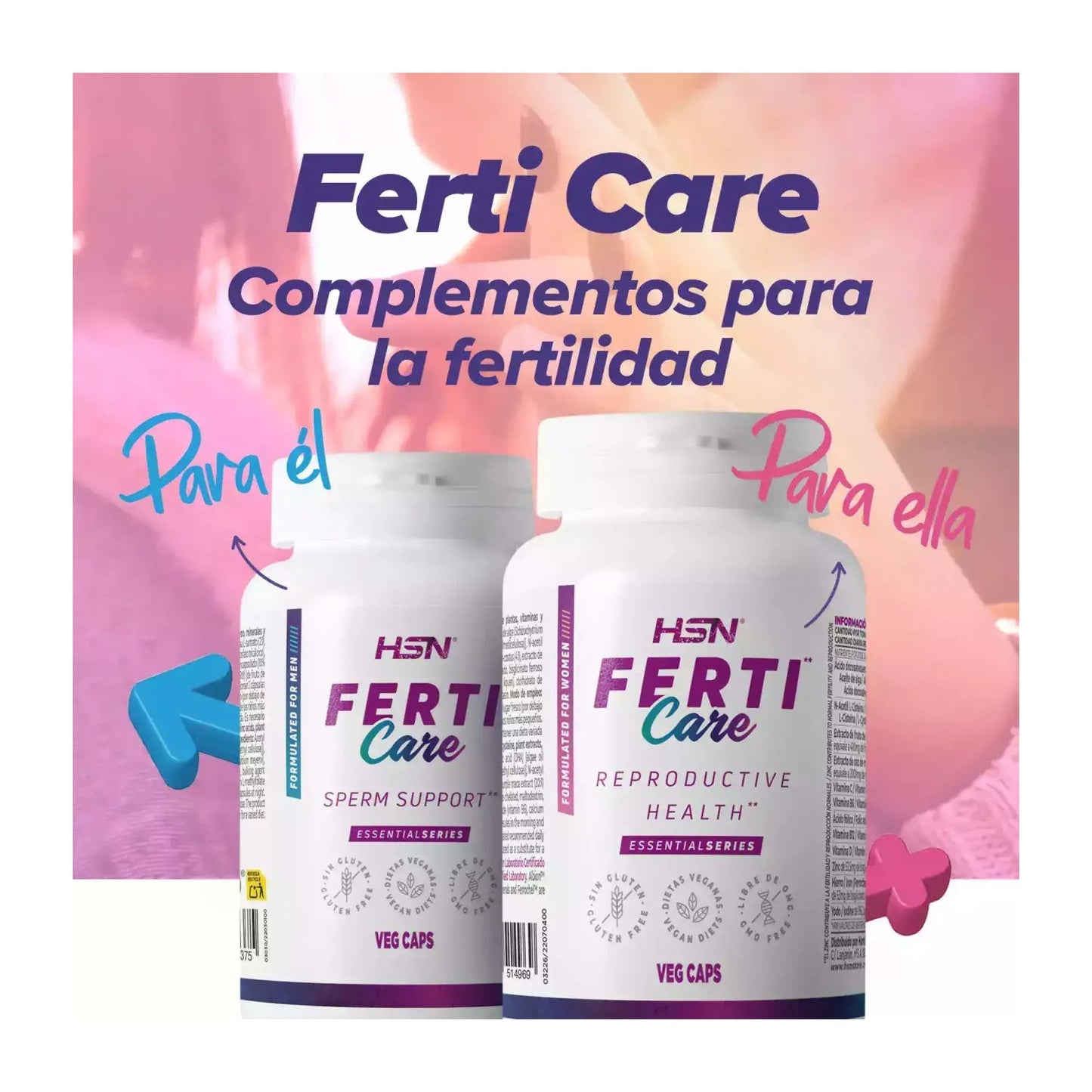 HSN Ferti Care Especial Mujer 120vcaps