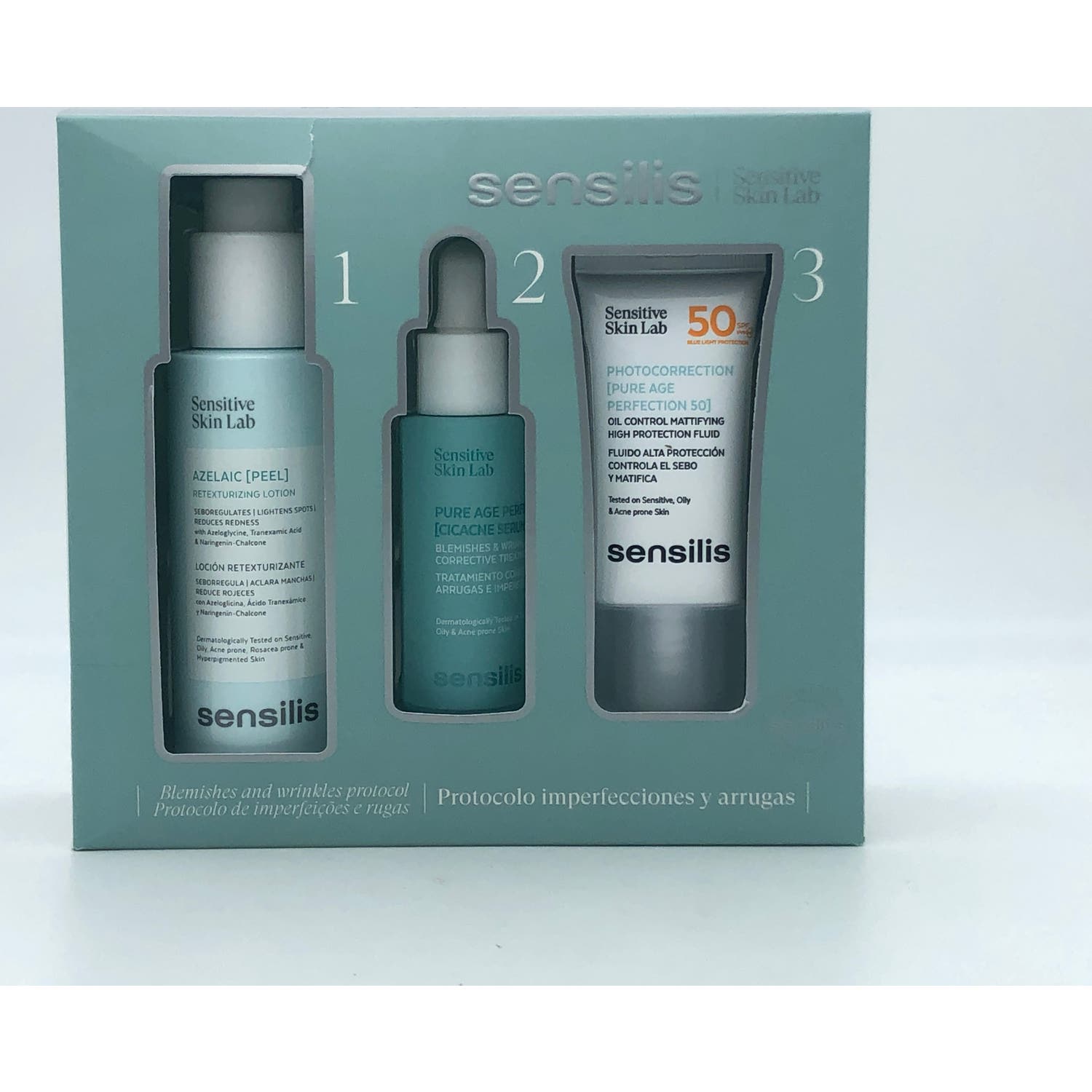 Sensilis Pack Protocolo Imperfecciones y Arrugas