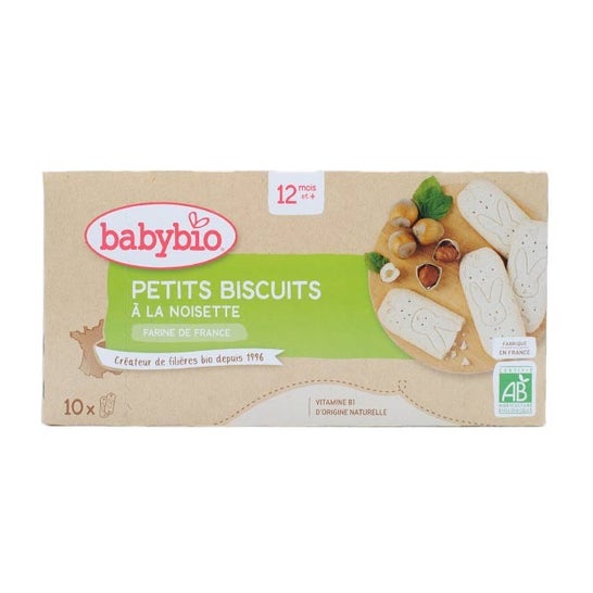 Galleta Babybio pequeña de avellana 160g