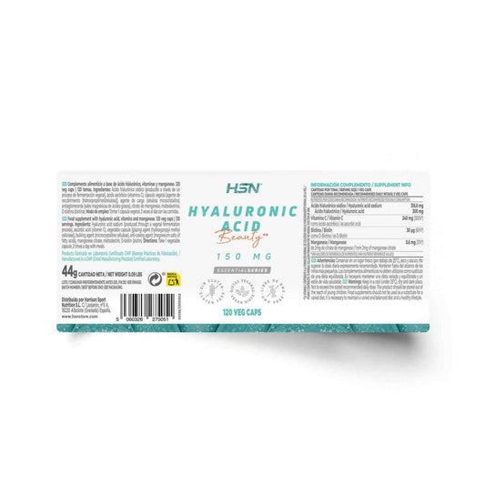 HSN Ácido Hialurónico 150mg 120vcaps