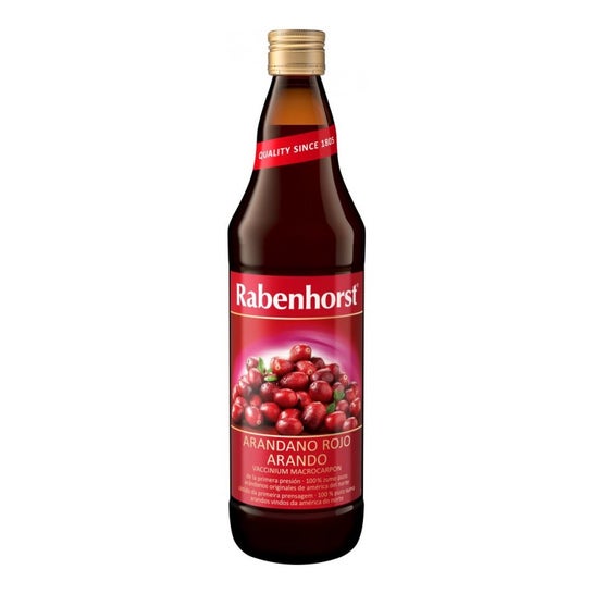 Rabenhorst Zumo De Arándano Rojo Americano 750ml