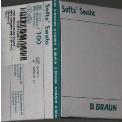 Braun Toallitas Alcohol *