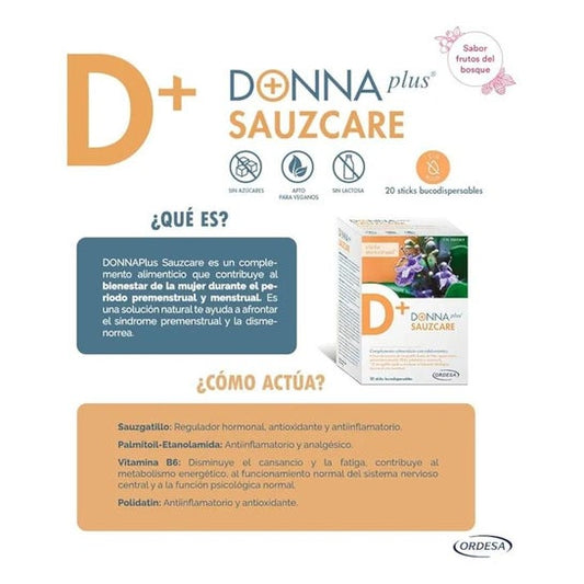 DonnaPlus+ Sauzcare 20uds