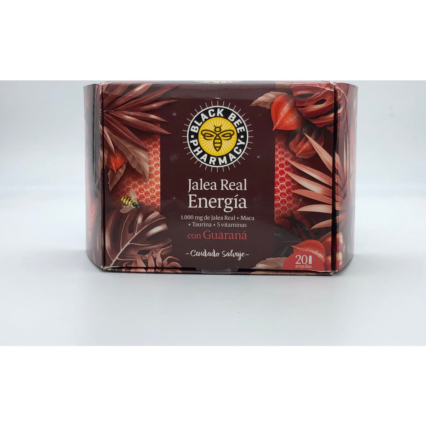 Black Bee Jalea Real Energía Guaraná 20 Ampollas