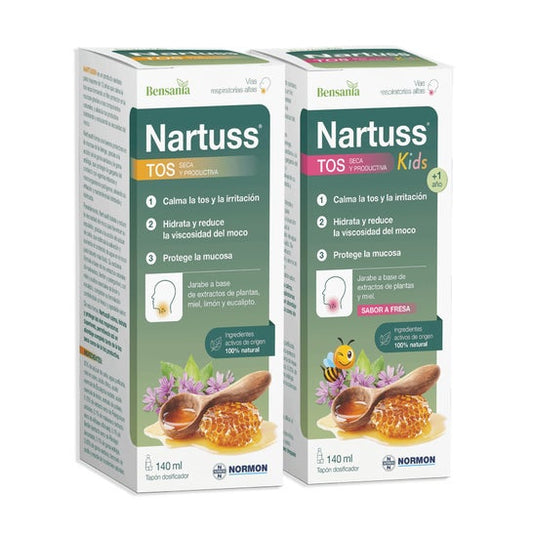 Nartuss Bensania Kids Tos Seca 140ml