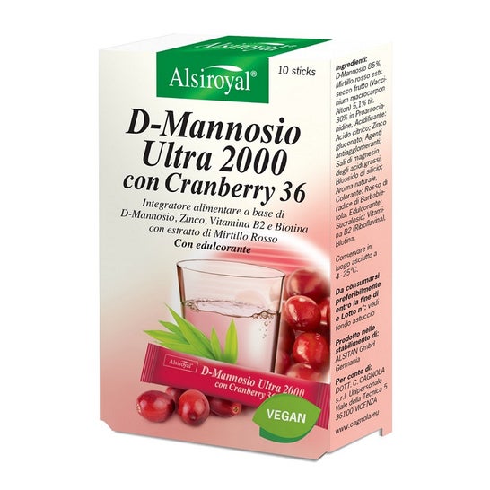 Alsiroyal D Mannose Ultra 2000 10 Sobres
