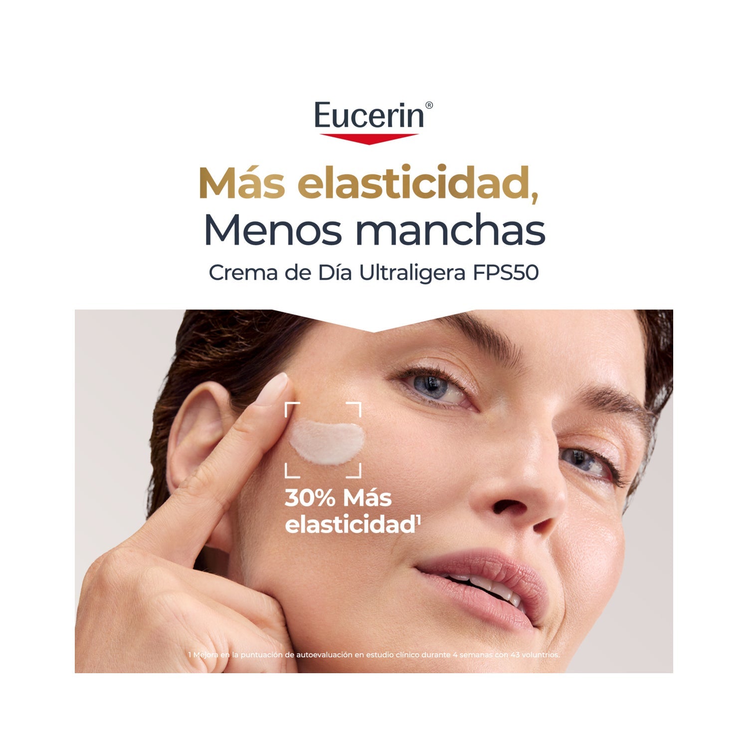 Eucerin Hyaluron-Filler + Elasticity Día Ultraligera SPF50 50ml