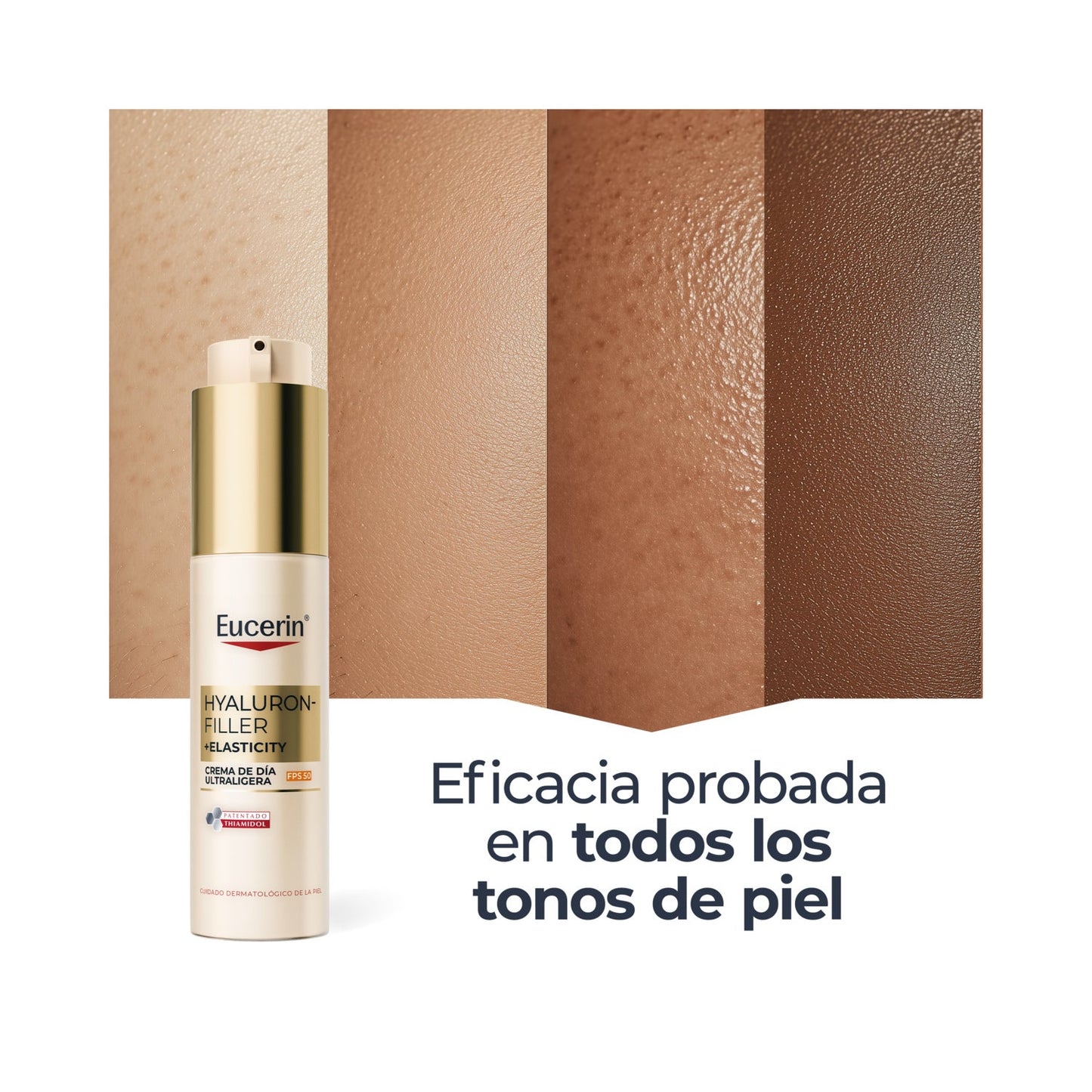 Eucerin Hyaluron-Filler + Elasticity Día Ultraligera SPF50 50ml