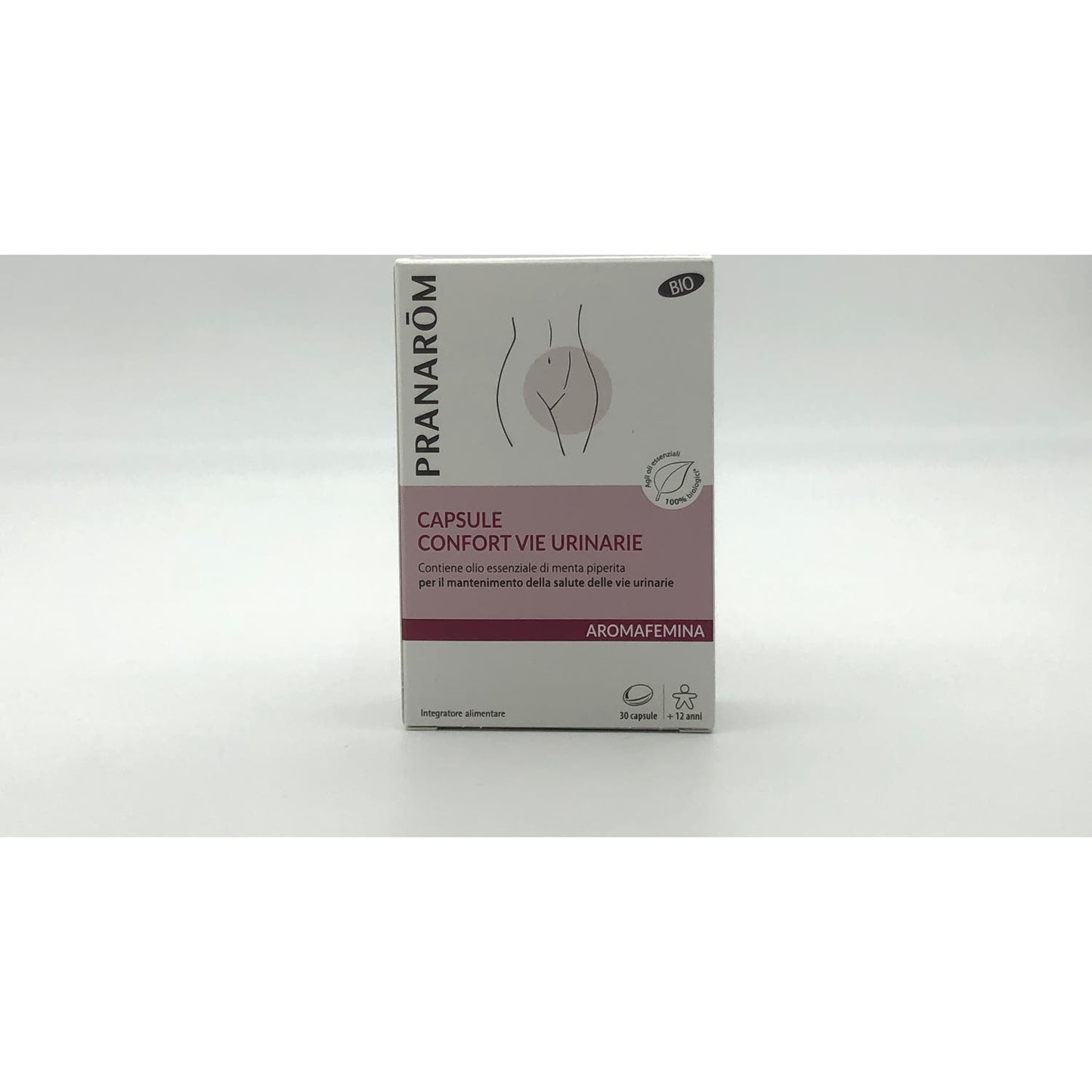 Pranarôm Aromafemina Cápsulas Confort Vías Urinarias BIO 30caps