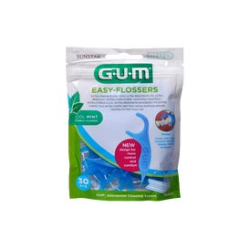 GUM Easy-Flossers Aplicadores De Hilo Dental 30uds