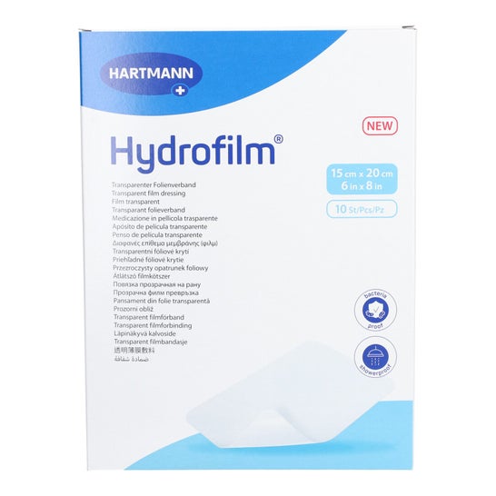 Hydrofilm Apósito Transparente 15x20 cm 10 uds