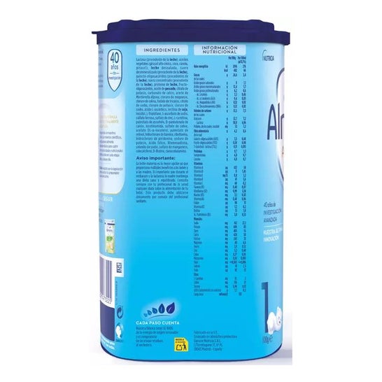 Almirón Advance 1 Leche de Inicio 800gr