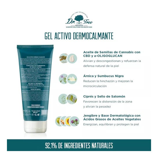 Dr. Tree Gel Activo Dermo Calmante Flavorelax CBD 200ml