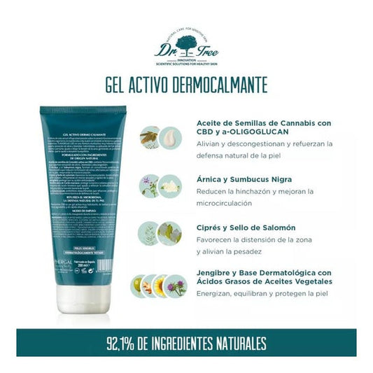 Dr. Tree Gel Activo Dermo Calmante Flavorelax CBD 200ml
