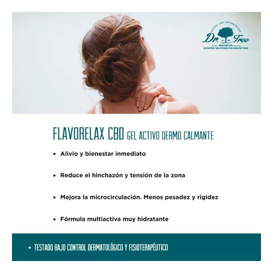 Dr. Tree Gel Activo Dermo Calmante Flavorelax CBD 200ml