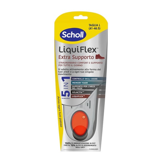 Scholl Liquiflex Extra Soporte Talla L 1 Par