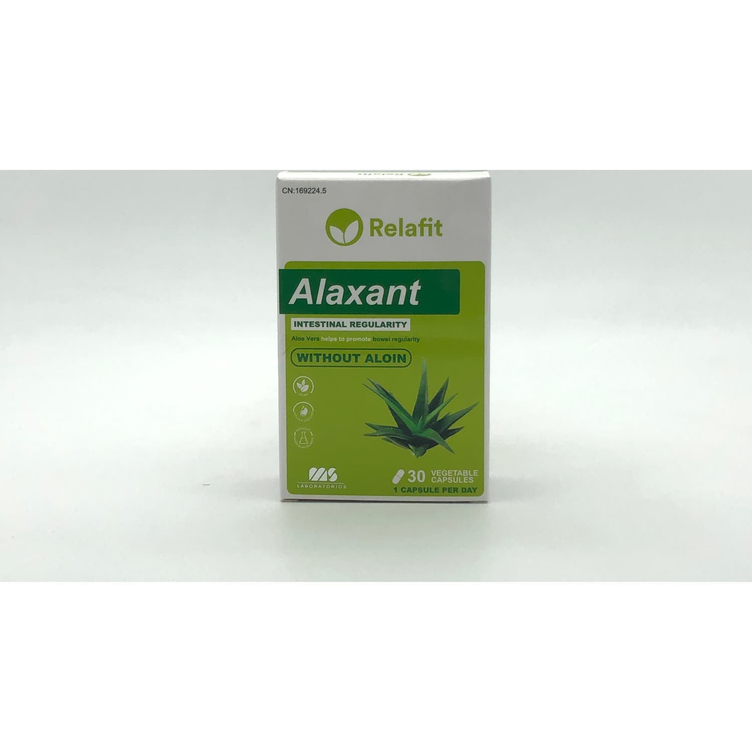 Relafit Alaxant Aloe Vera 500mg 30caps