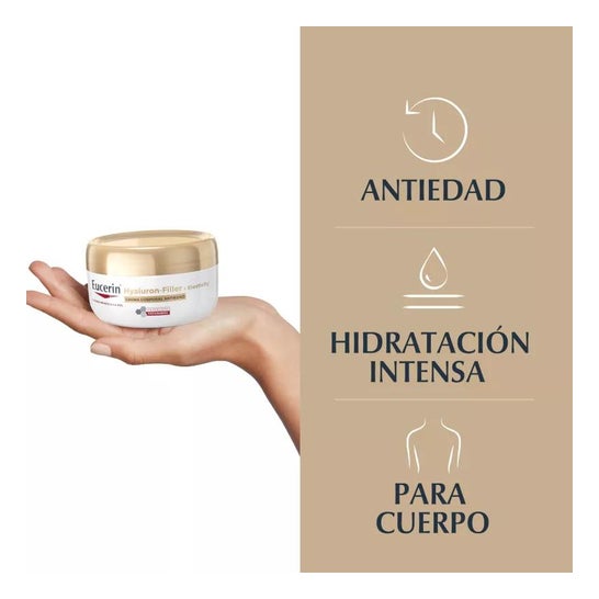 Eucerin Hyaluron-Filler + Elasticity Crema Corporal Antiedad 200ml