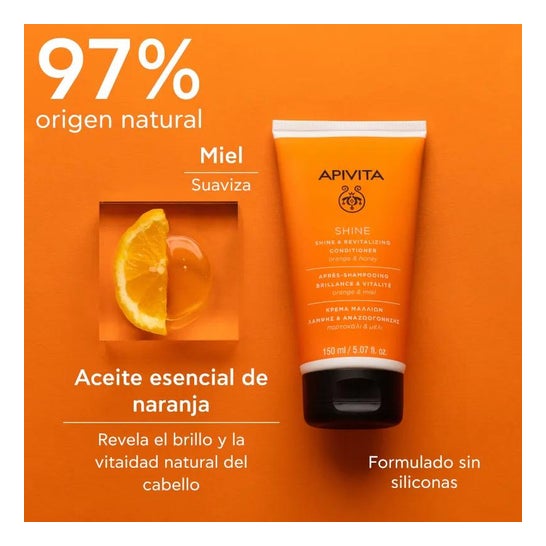 Apivita Acondicionador Brillo & Revitalizante 150ml
