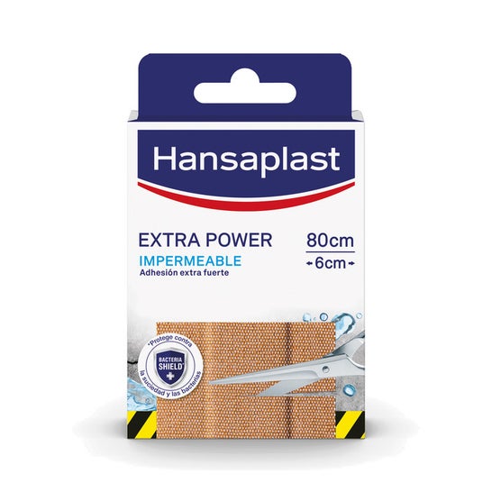Hansaplast Extra Power Apósito Tira 80x6cm 1ud